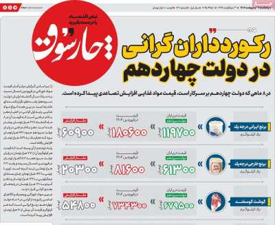 روزنامه چارسوق  ( ۰۴/۰۲/۱۱ )